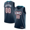 Dres Oklahoma City Thunder Prilagođeni Nike 2025-26 City Edition Crno Swingman